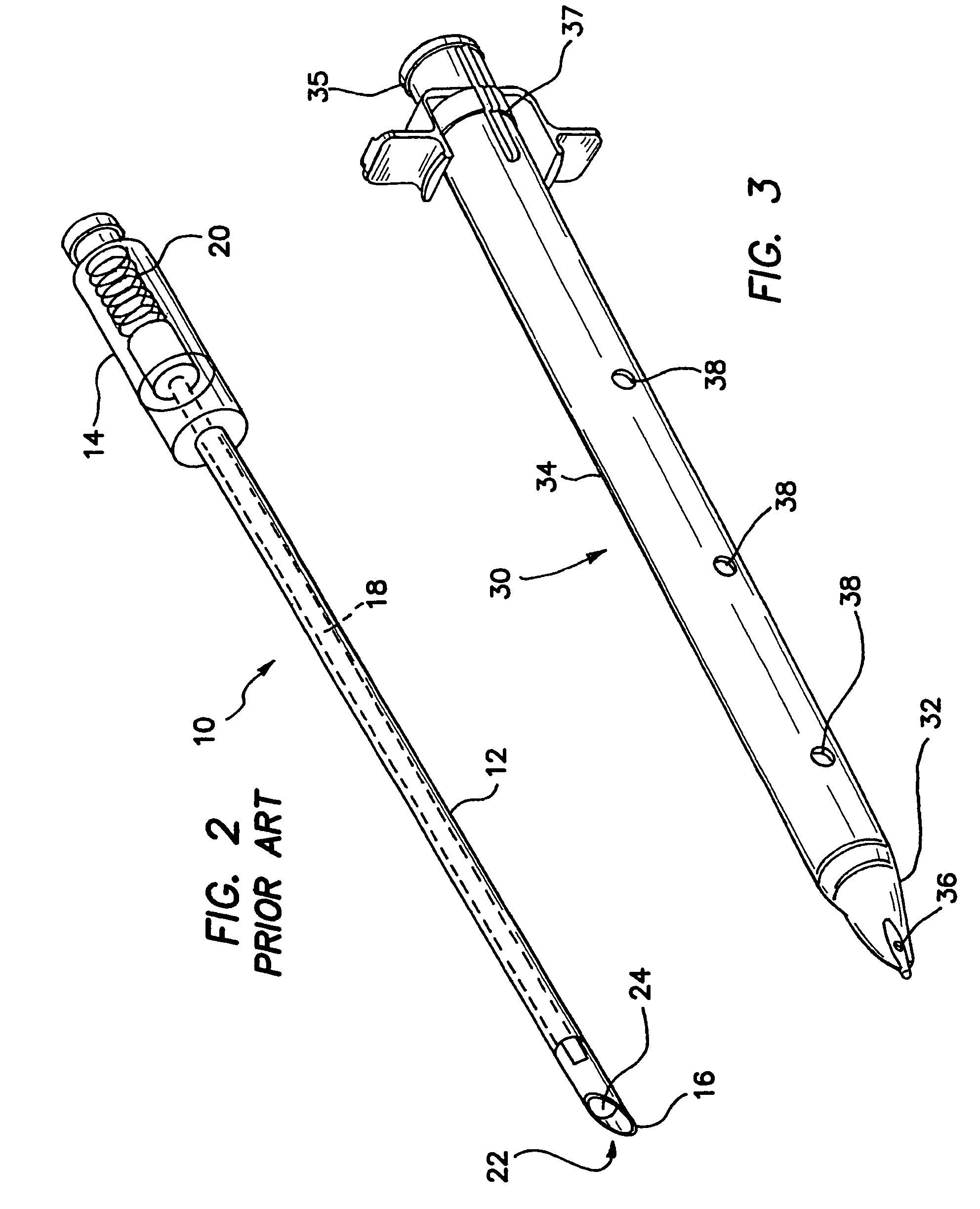 Insufflating optical surgical instrument