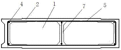 Polyphenyl core panel composite heat insulation external wall panel