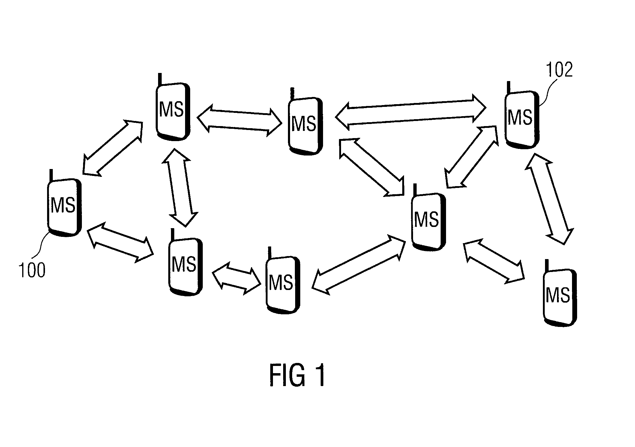 Node in a wireless system and method for time and frequency synchronizing nodes in a wireless system