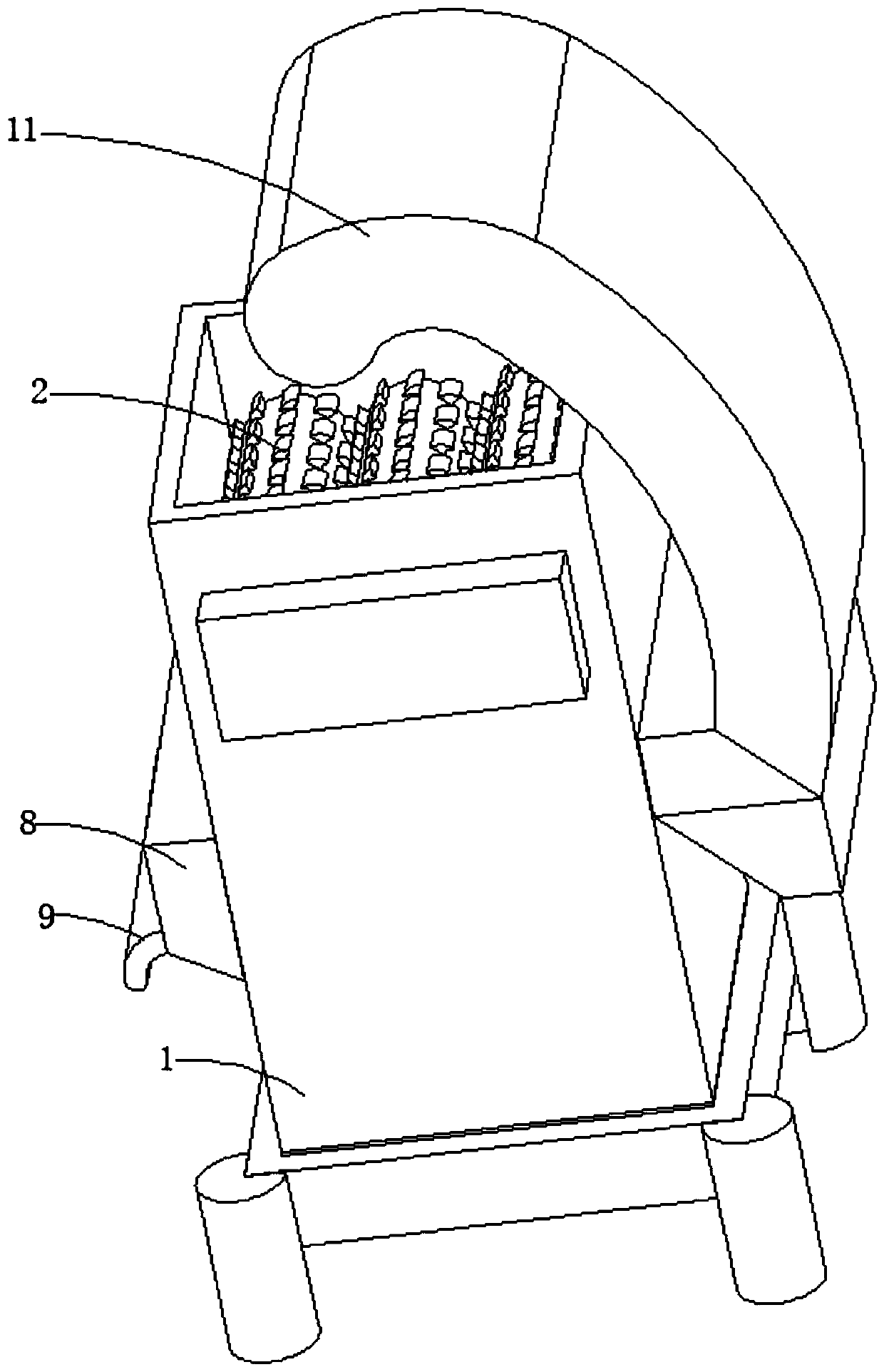 Method for preventing coking of circular fluidization bed boiler