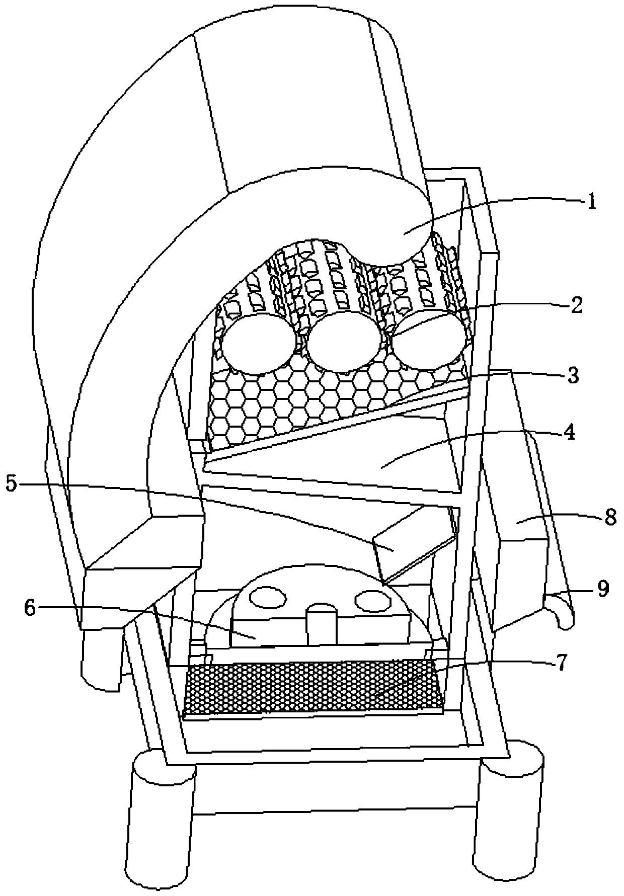 Method for preventing coking of circular fluidization bed boiler