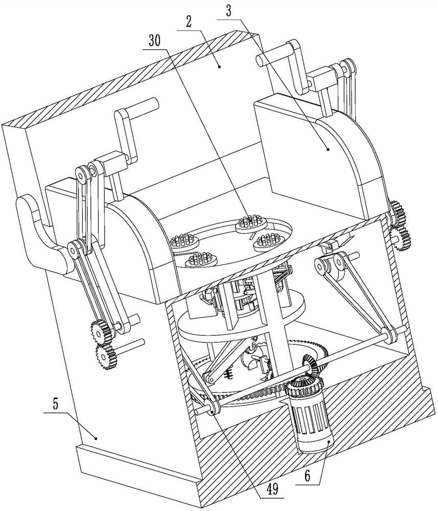 Treatment auxiliary device for internal medicine of traditional Chinese medicine