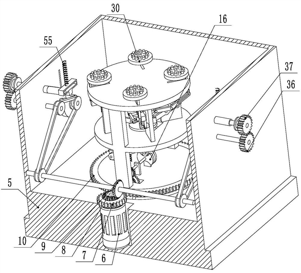 Treatment auxiliary device for internal medicine of traditional Chinese medicine