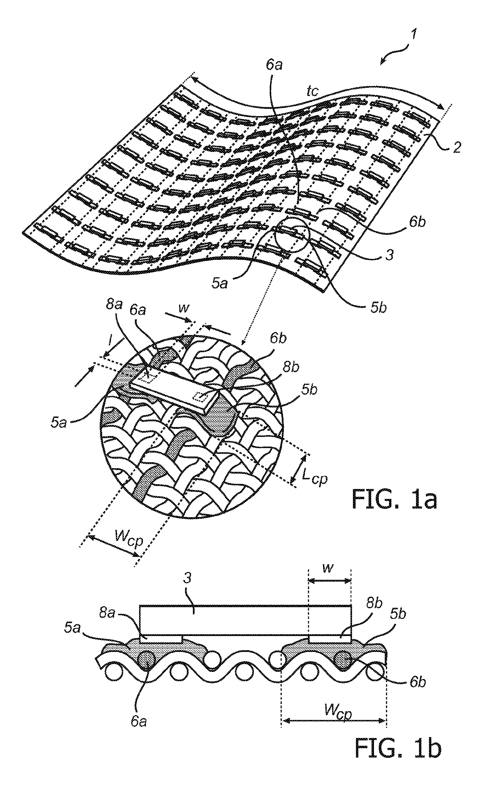 Electronic textile and method of manufacturing an electronic textile