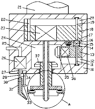 A laser engraving device