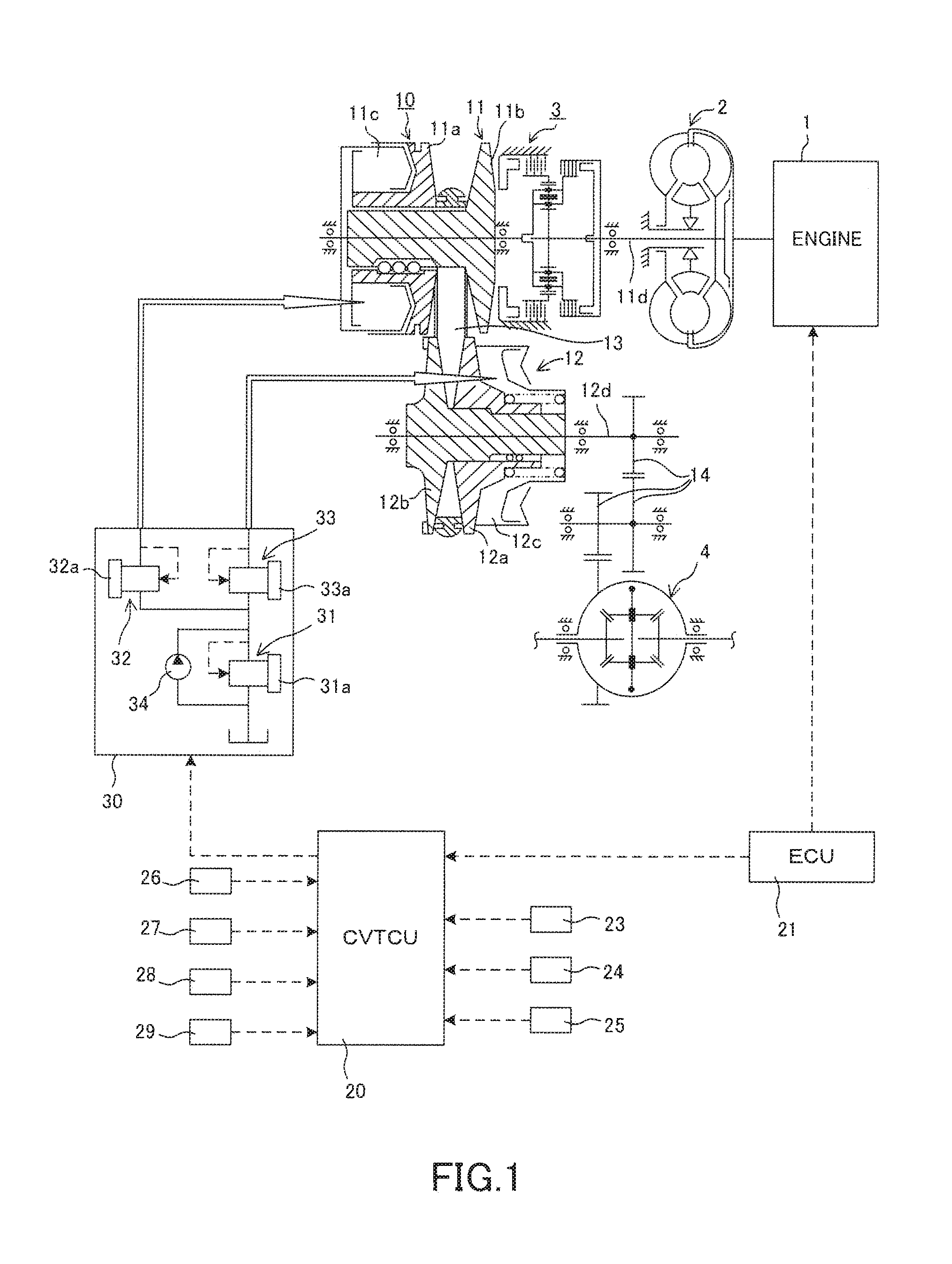 Hydraulic control device and method for controlling the same