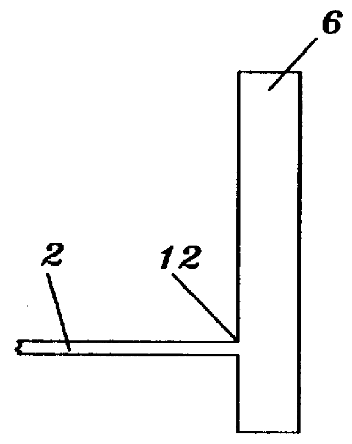 Stripline coupling structure for high power HTS filters of the split resonator type