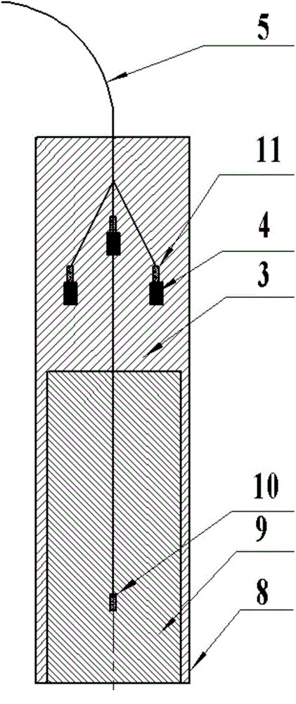 Hole filling method by blasting