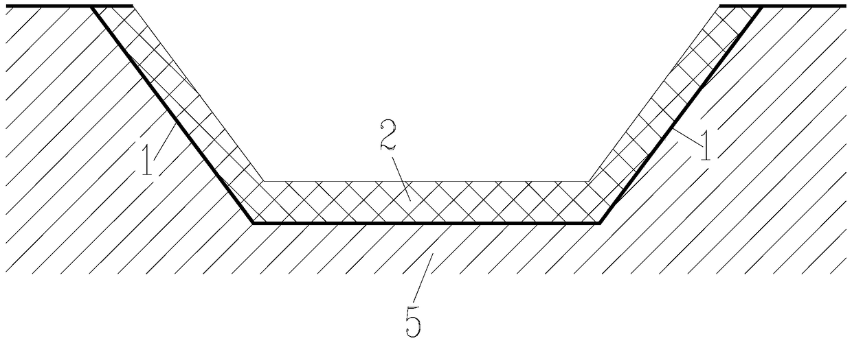 Construction and protection method of extremely soft rock foundation