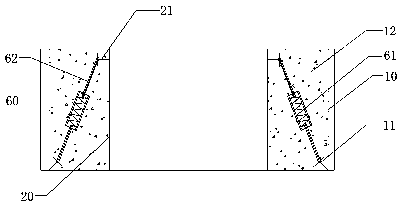 Anti-freezing expansion system for catenary strut foundation and preparation process thereof