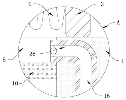 A reflective finger vein authentication device