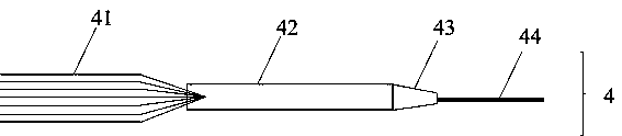 Beam combiner packaging structure of high-power laser system