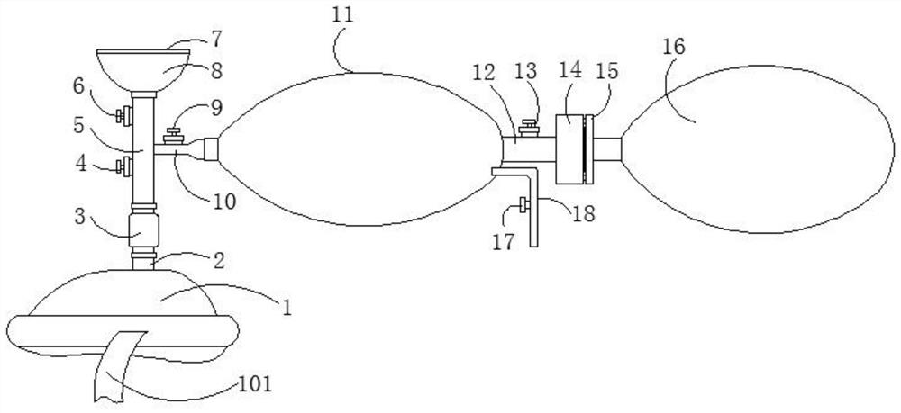 Artificial respirator for cardiovascular medicine