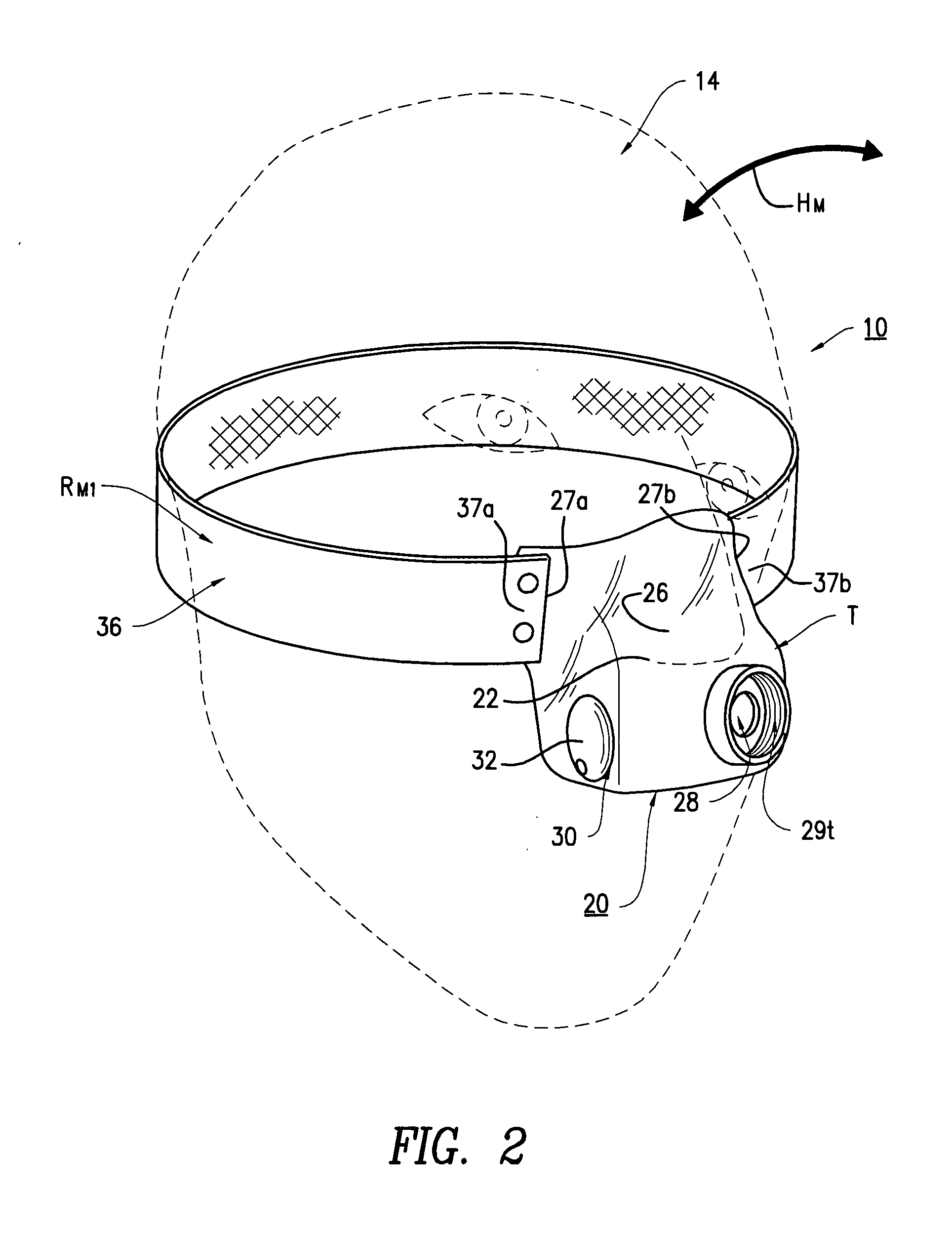 Nose mask assembly to be worn during sleep having a suspension support bracket and a retractable line