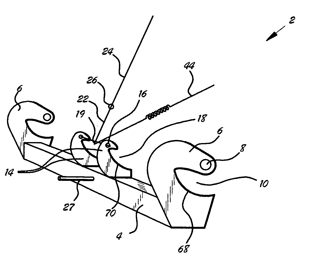 Float retractable landing gear