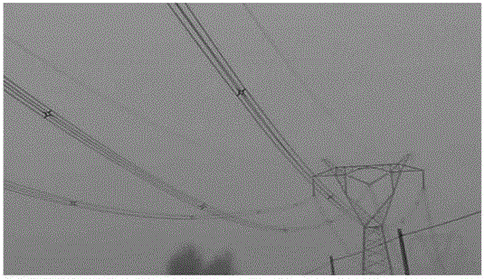 Method for monitoring conductor galloping based on spacer recognition