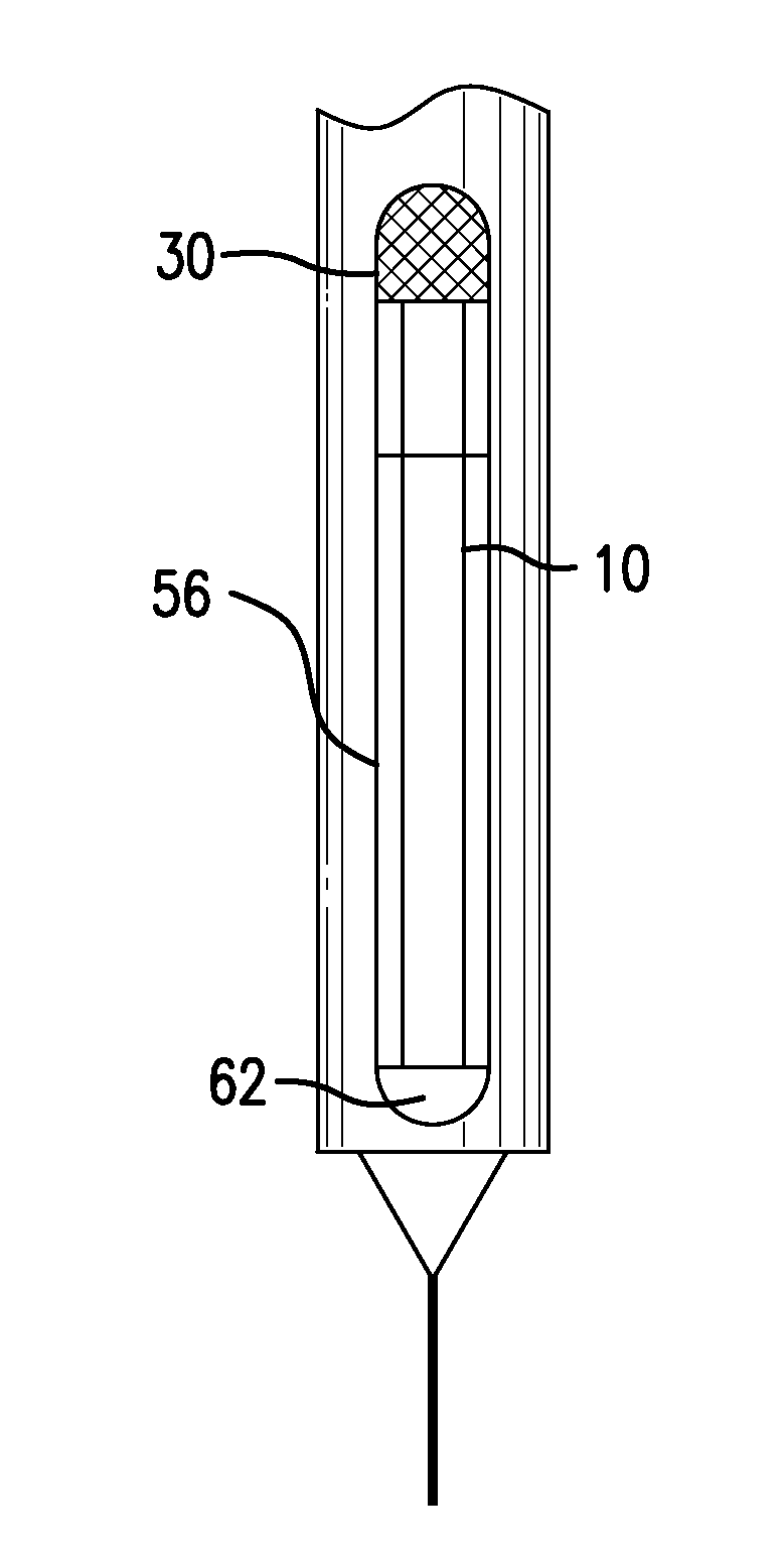 Medication injector with near-empty alert