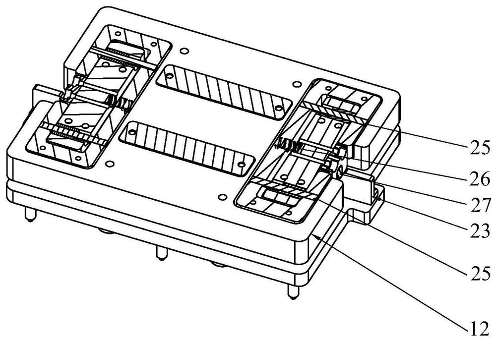 fpc bending forming device and fpc bending forming equipment