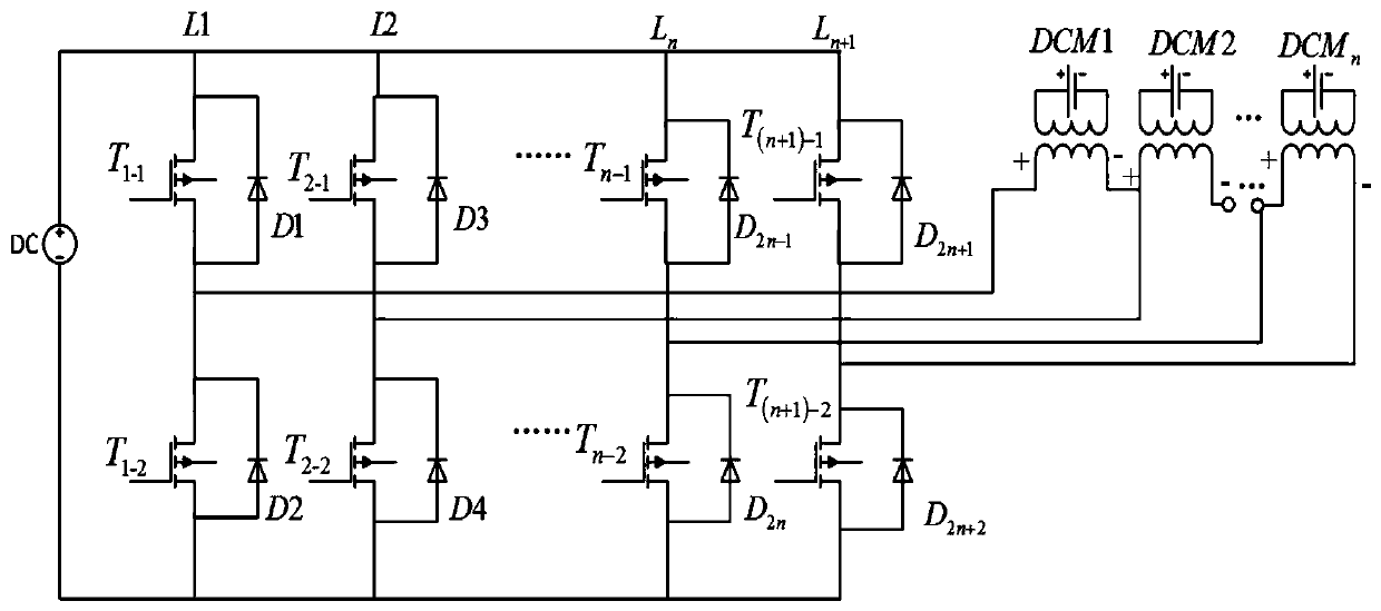 Multi-direct-current motor series system and torque control method