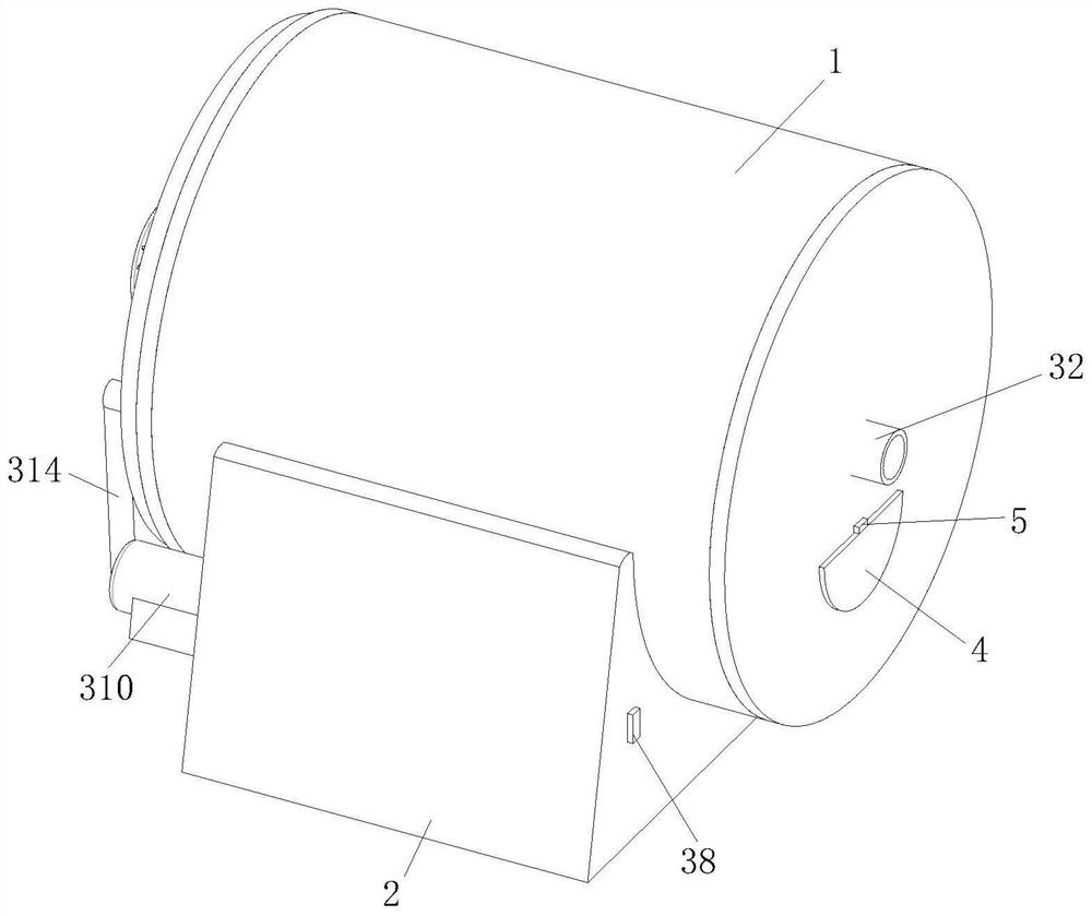 Floating separation type agricultural product drying device