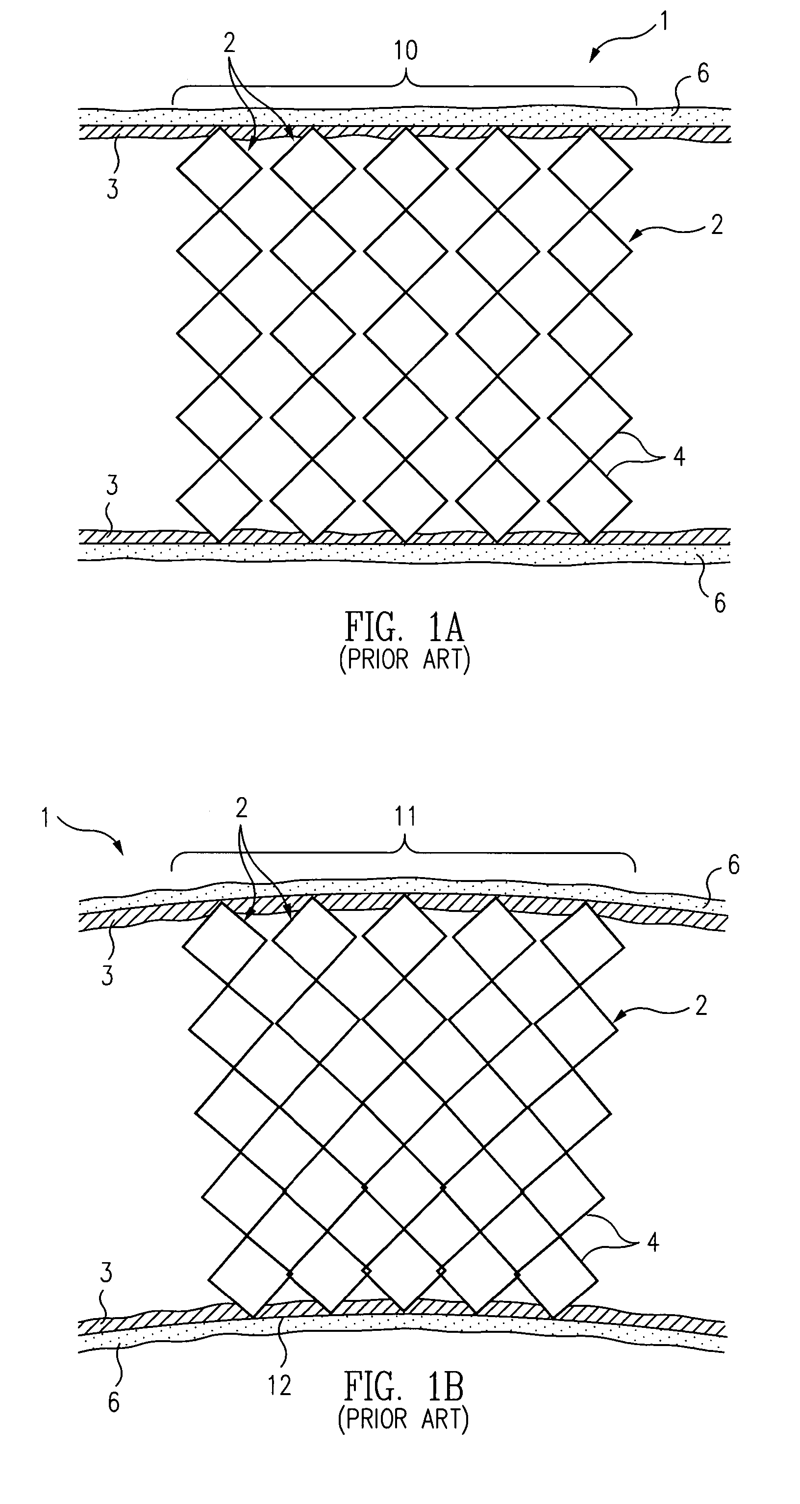 Stent graft tapered spring