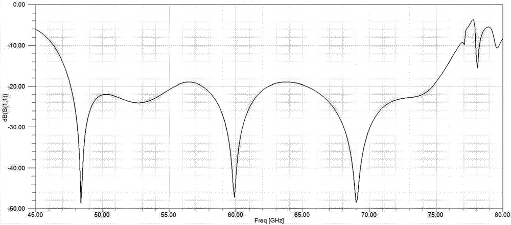 Transition structure from dielectric suspended line circuit to rectangular waveguide