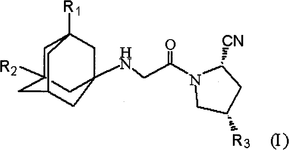 Novel dipeptidyl peptidase restrainer, synthesizing process and uses thereof