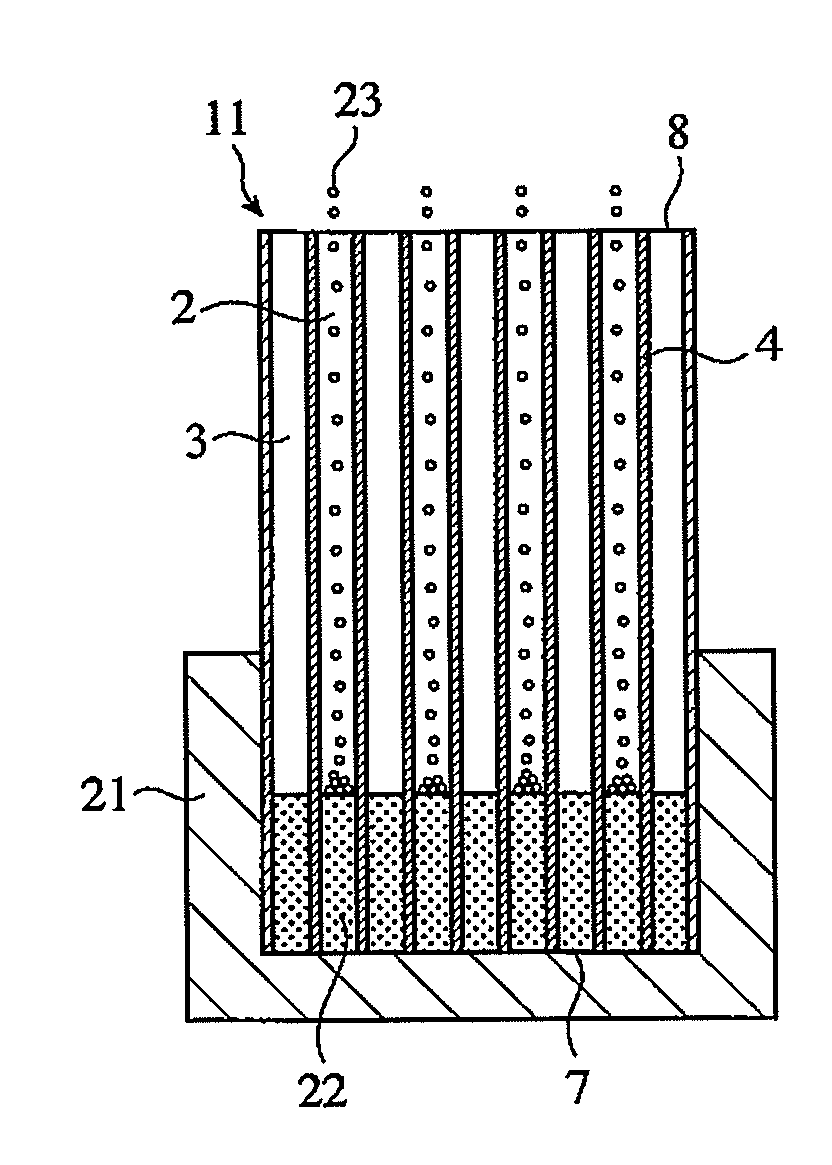 Method for producing ceramic honeycomb filter