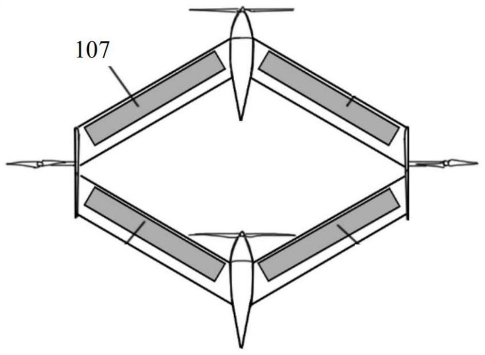 A small unmanned aerial vehicle with winged aerodynamic layout