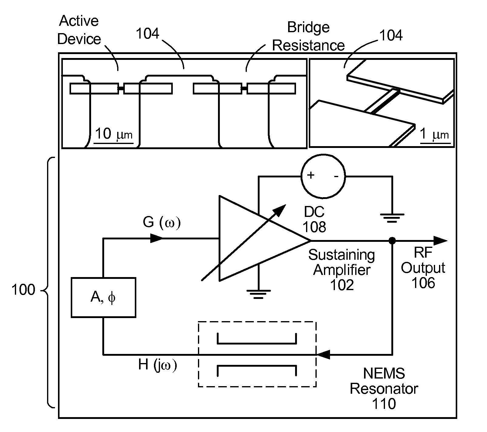 Ultra-high frequency self-sustaining oscillators, coupled oscillators, voltage-controlled oscillators, and oscillator arrays based on vibrating nanoelectromechanical resonators