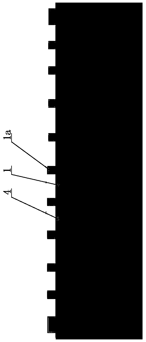 Wafer three-sided cutting method