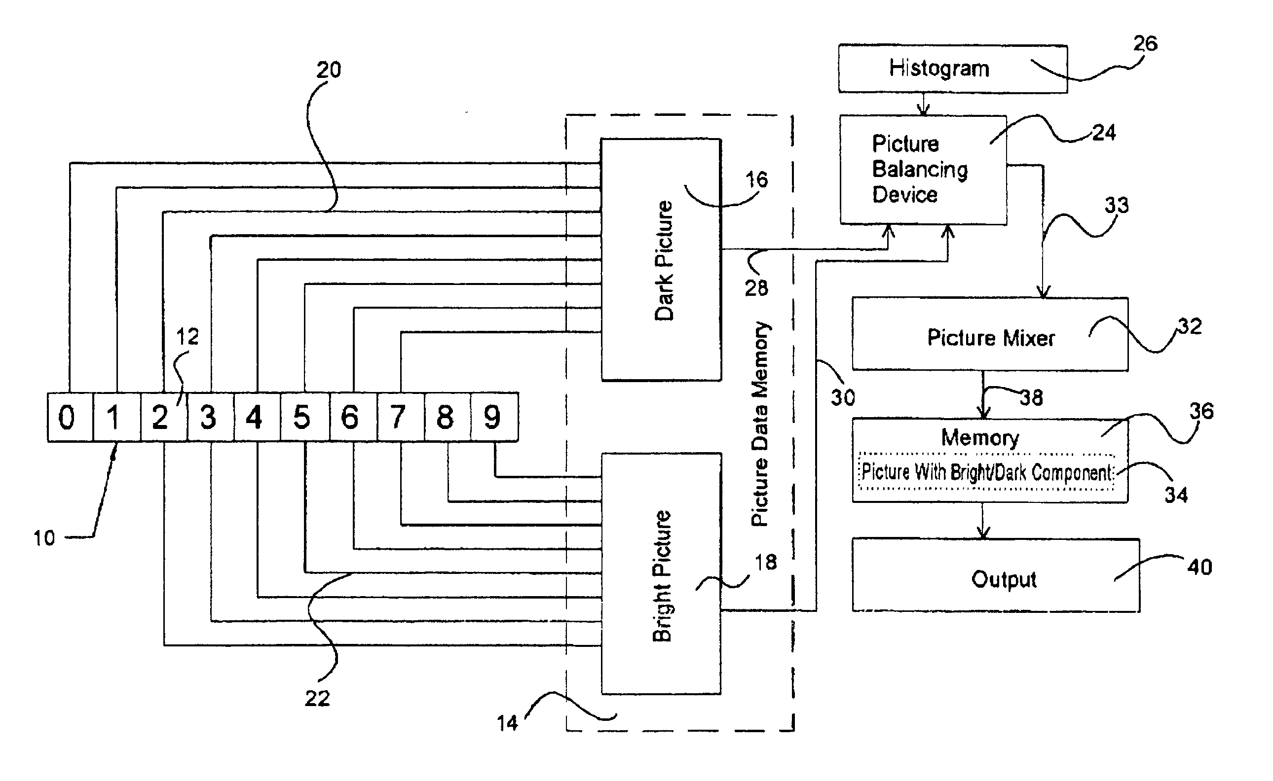 Image detecting system