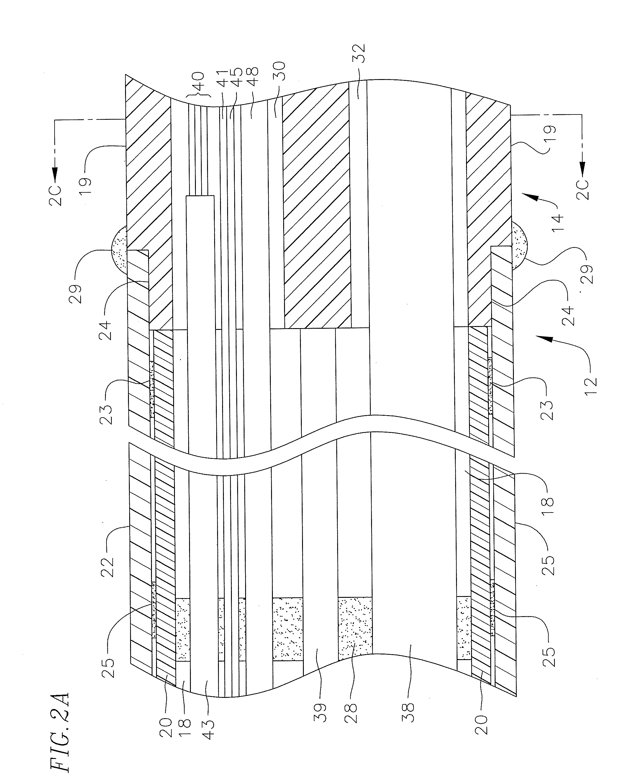 Irrigated catheter with internal position sensor