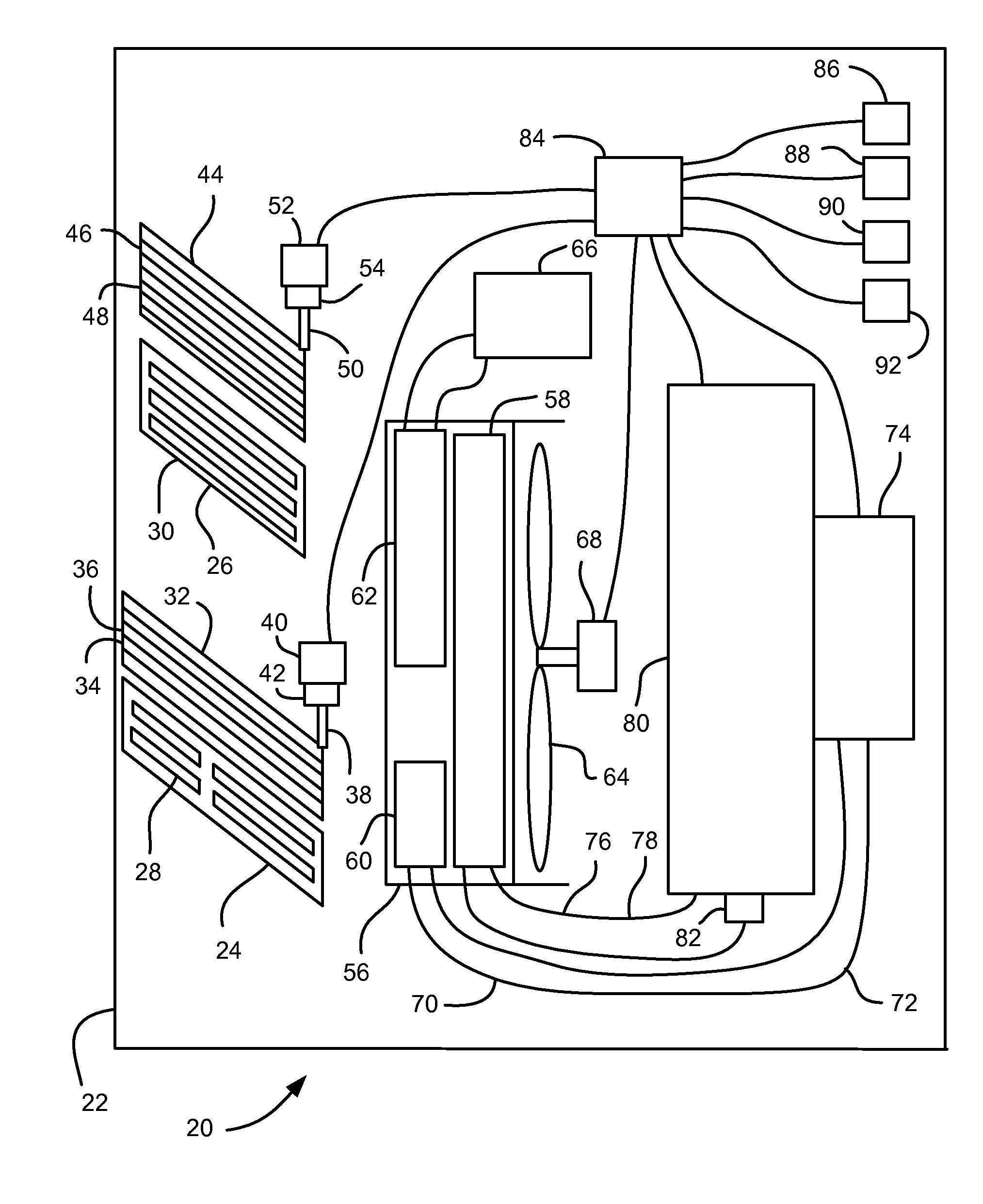 Powertrain Thermal Control with Grille Airflow Shutters