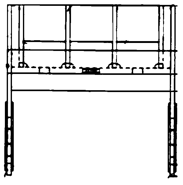 Steel structure temporary fixing device and technology used for splicing of large-size capping beam cantilever