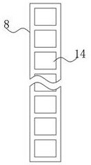 Adjustable supporting frame for building