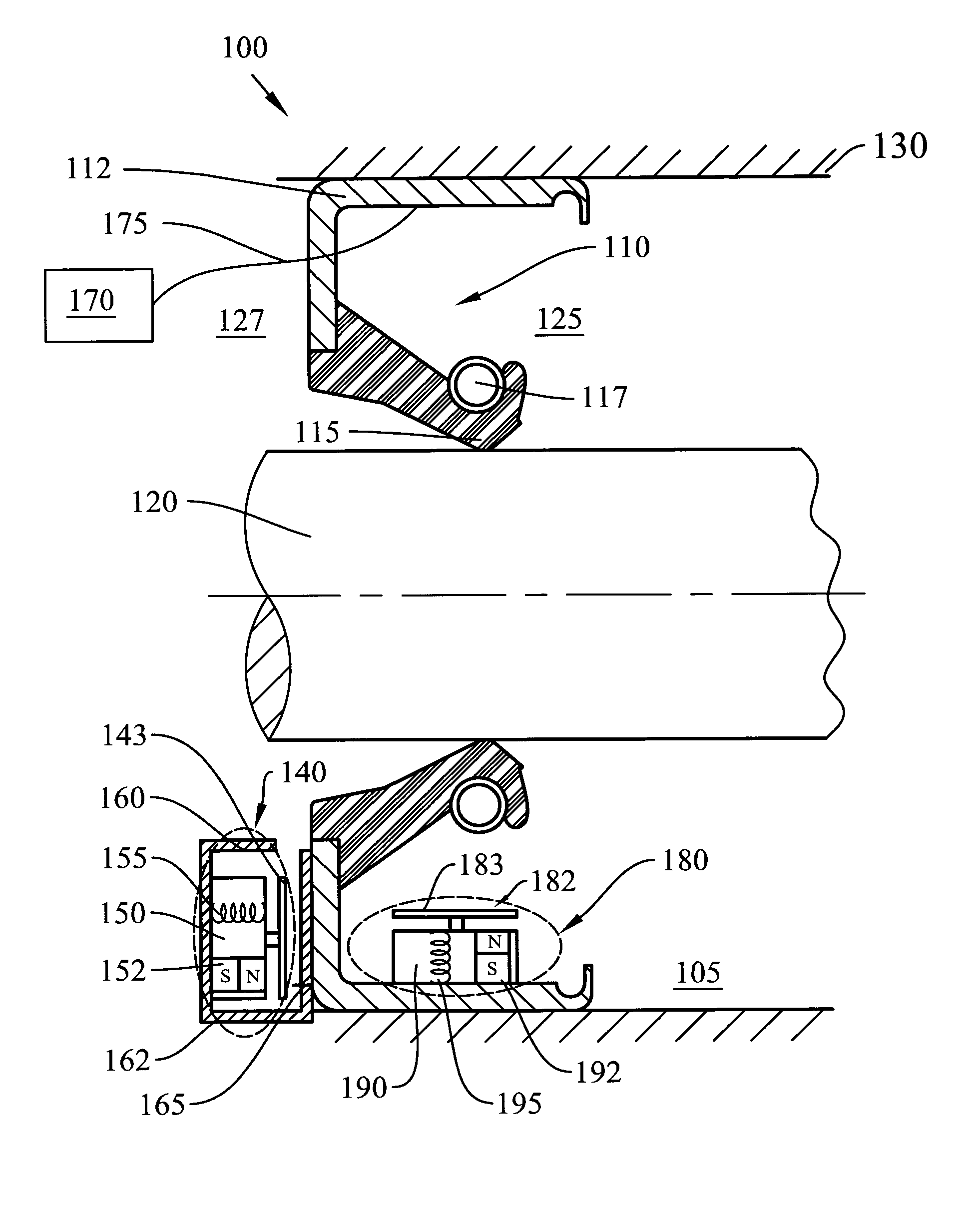 Sensorized sealing system