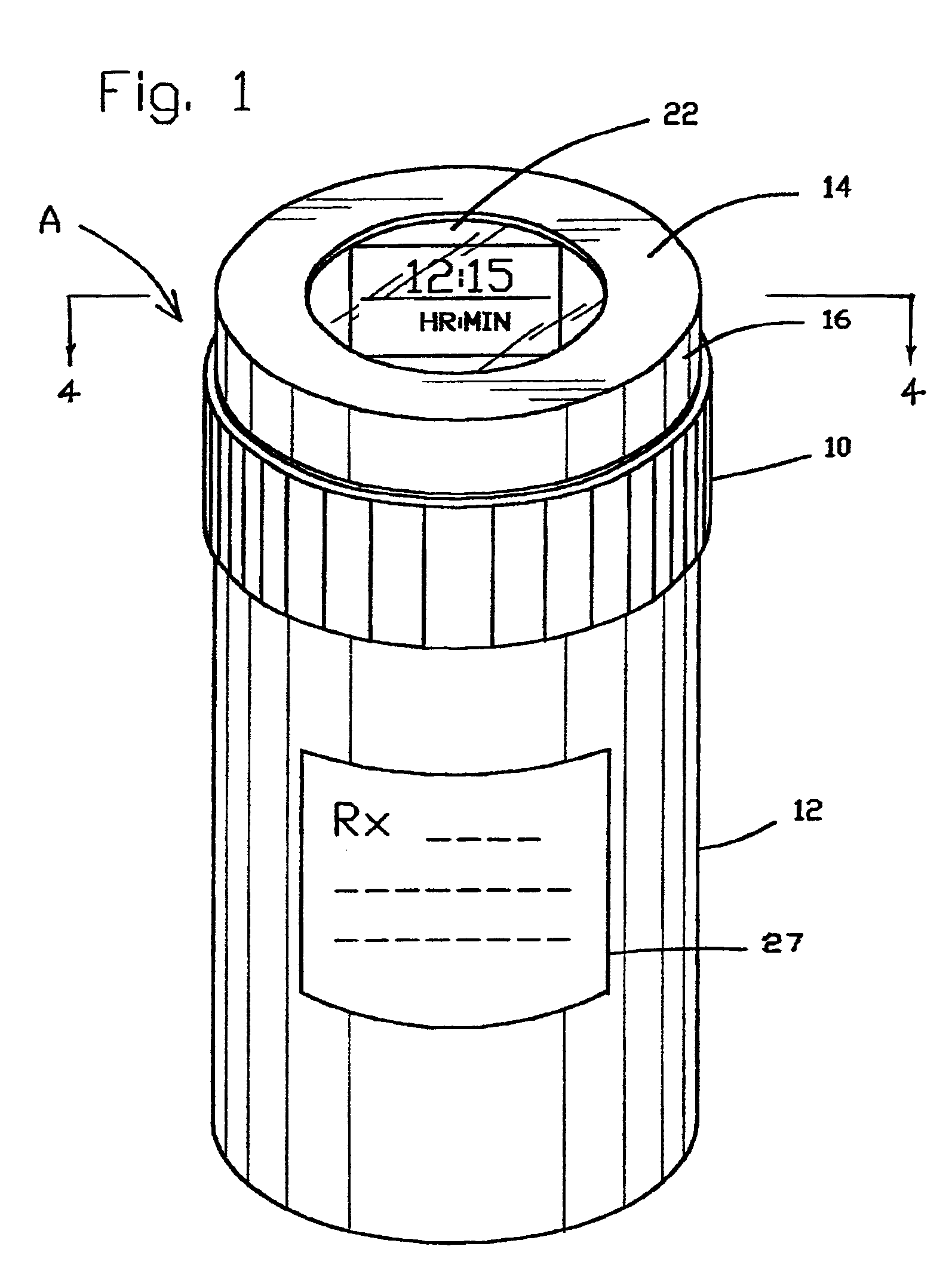 Add-on medicine dispenser timer