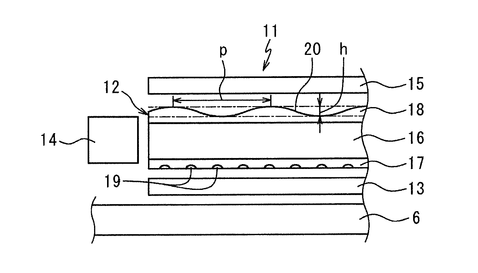 Light guide film, backlight unit for ultrathin liquid crystal display device and mobile computer, and method for producing light guide film