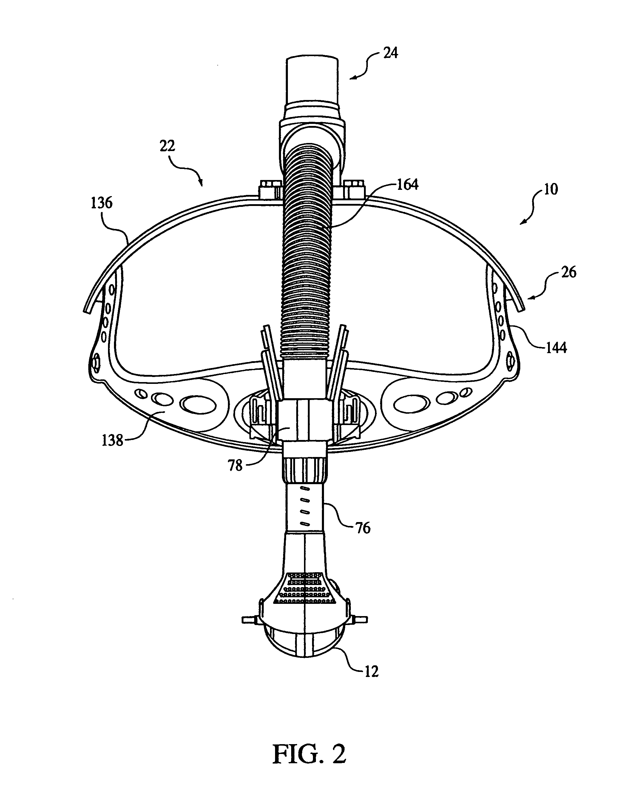 Patient interface assembly and system using same