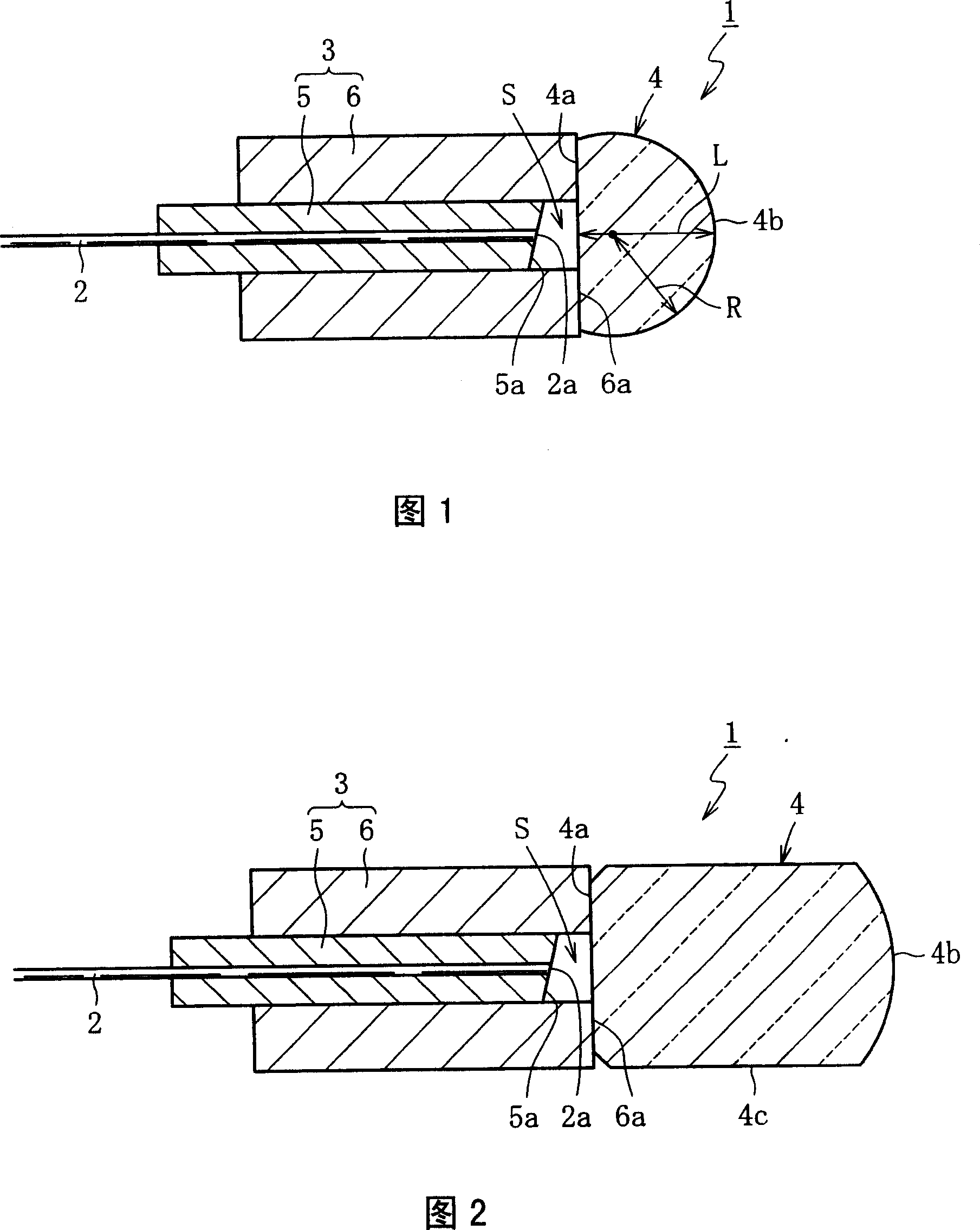 Optical component for optical communication