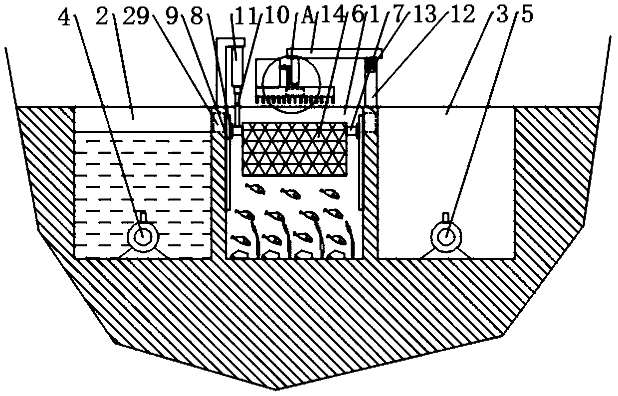 Ecological pearl cultivation system for pearl cultivation and use method thereof