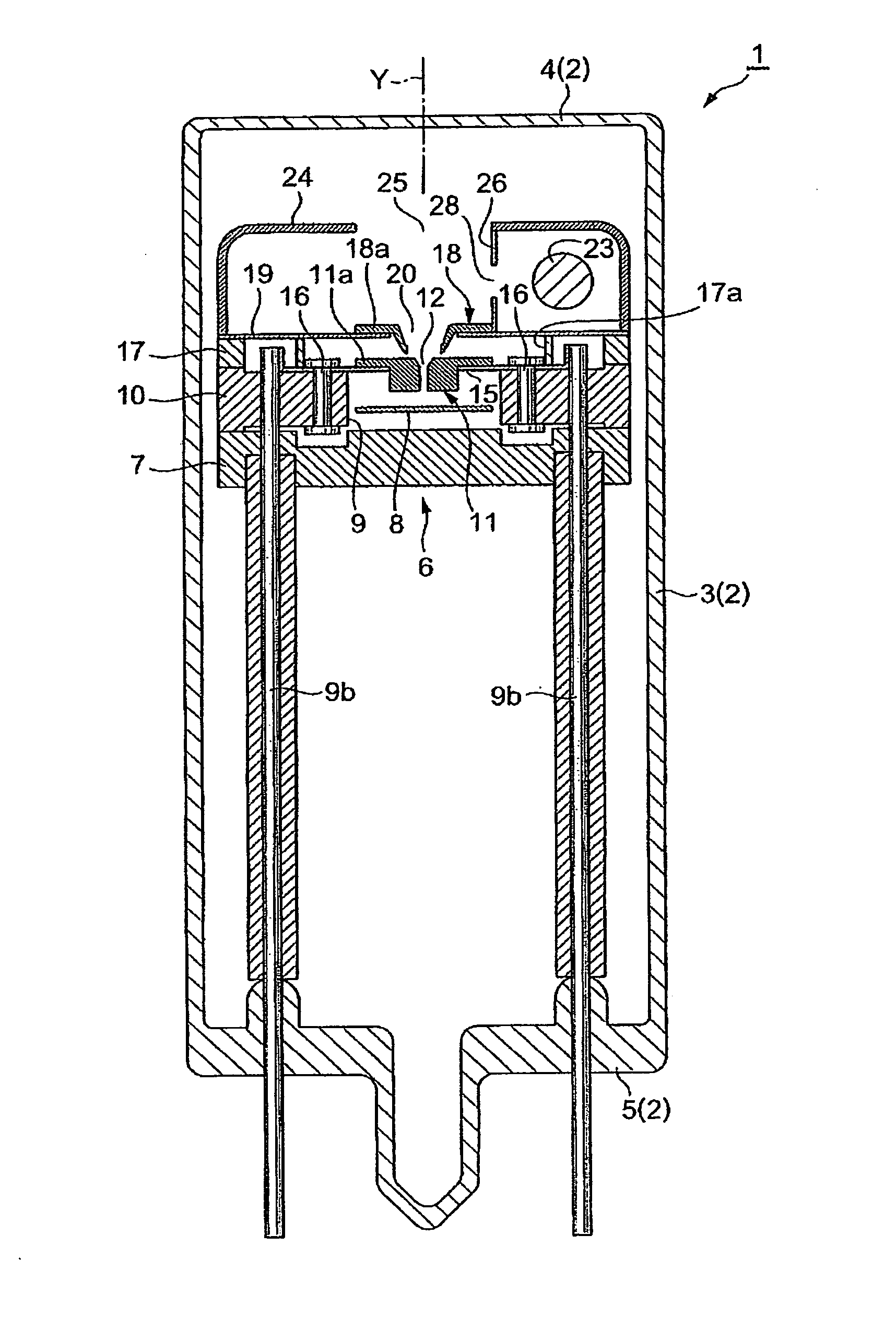 Gas discharge tube