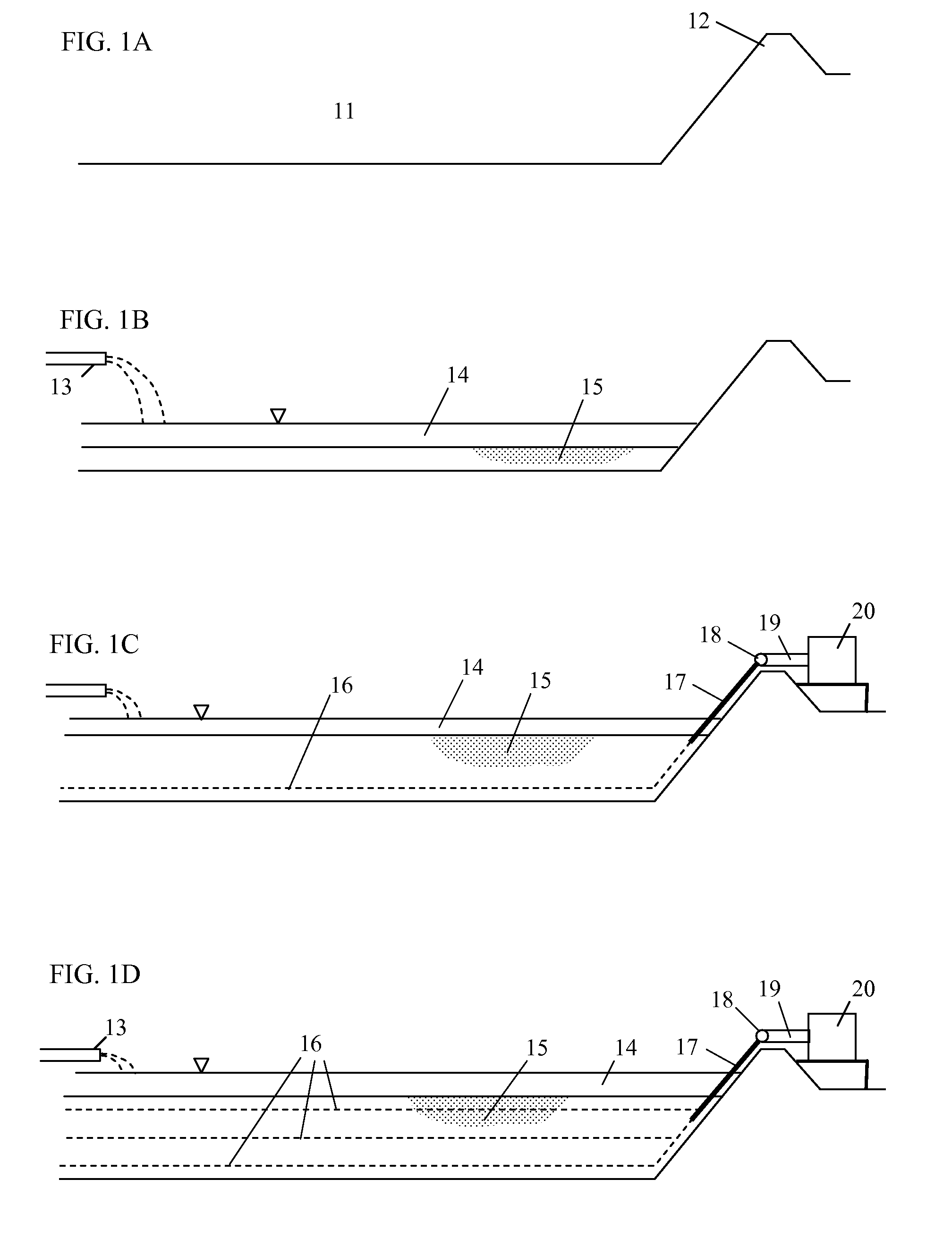 Concurrent disposal and consolidation of dredged sediment using horizontal drains and vacuum loading