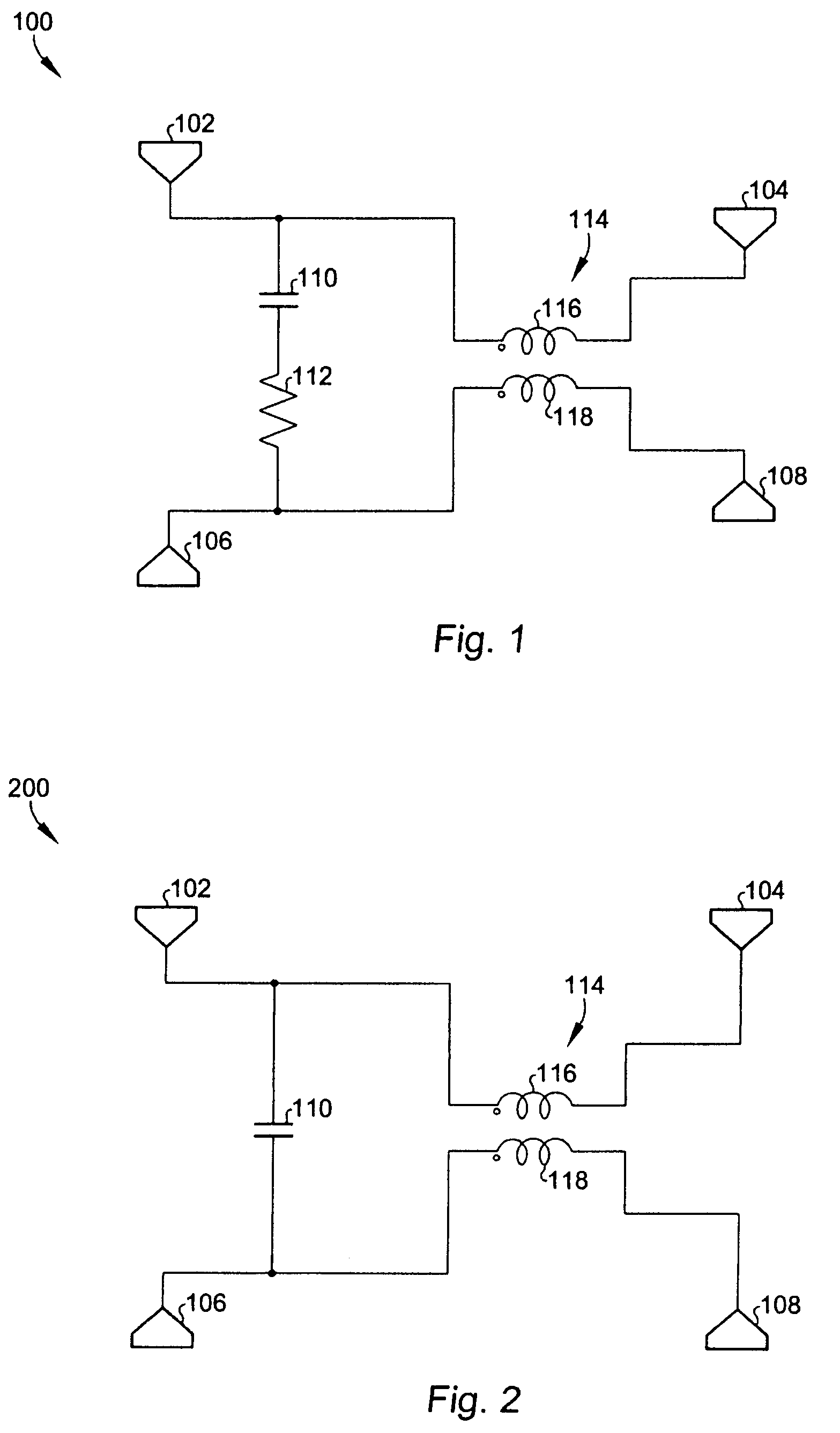 Directional couplers for RF power detection