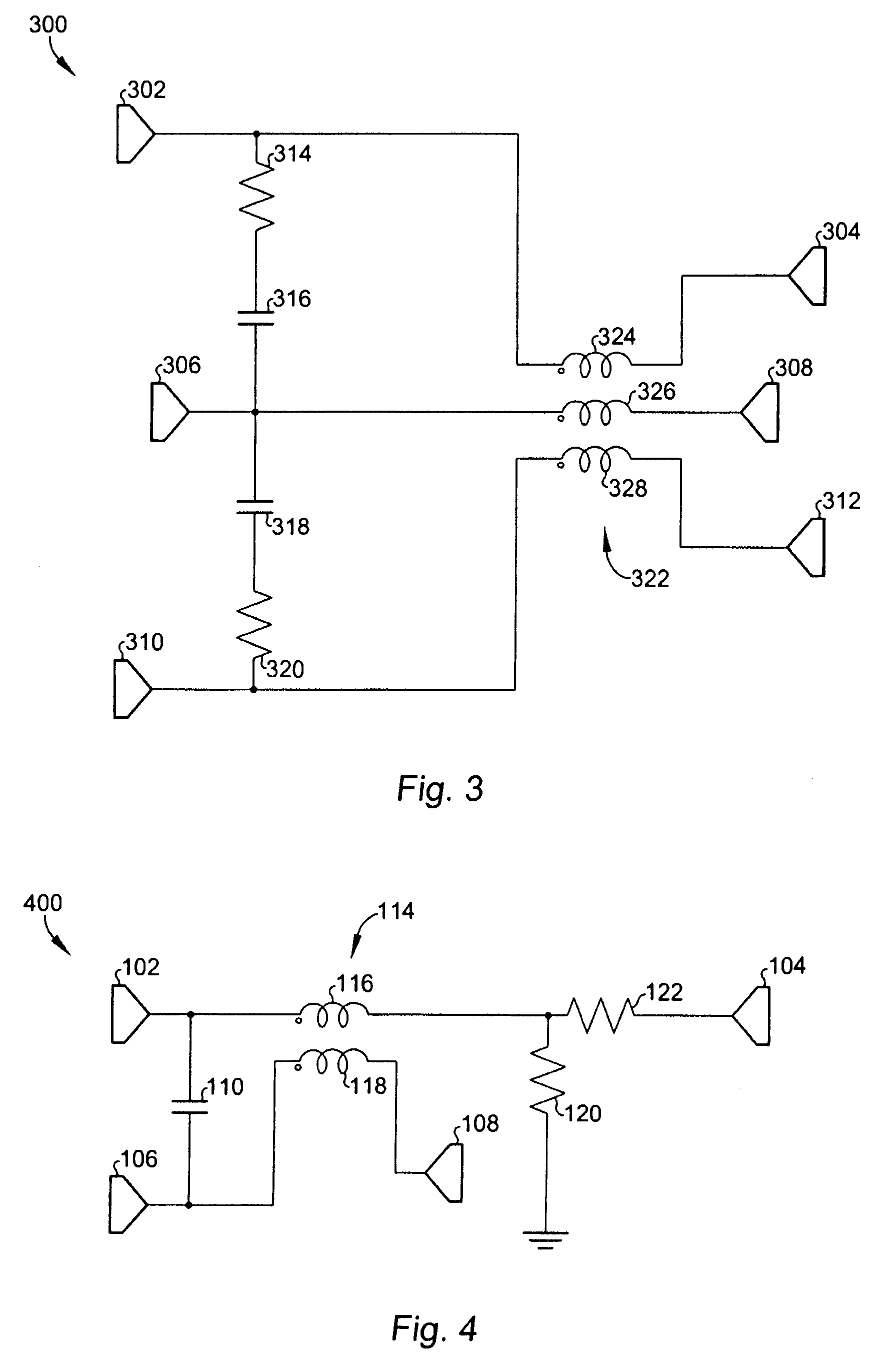 Directional couplers for RF power detection