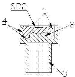 Long-period cathode for space traveling wave tube and preparation method of long-period cathode