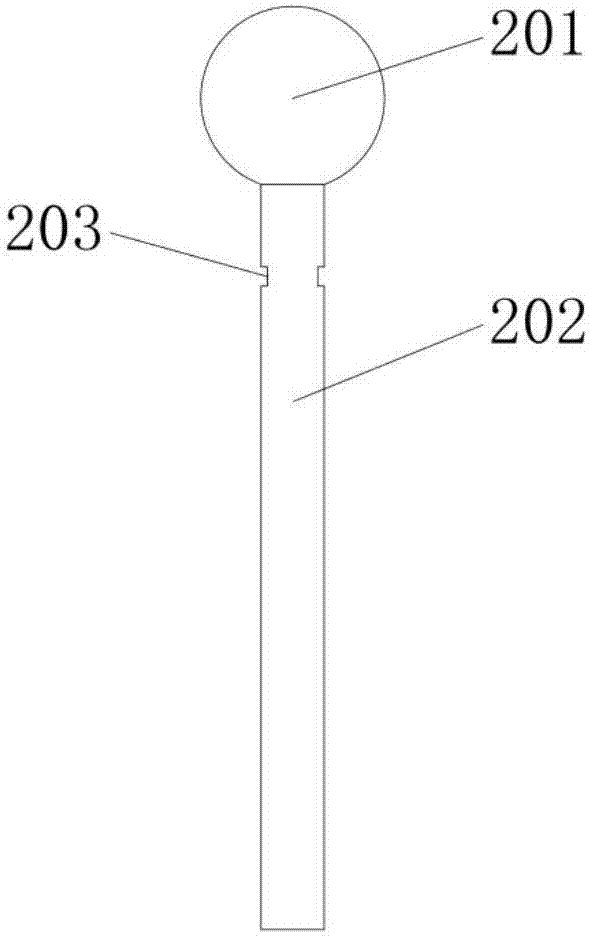 Manual sampling device for insulator contaminants and sampling method of manual sampling device