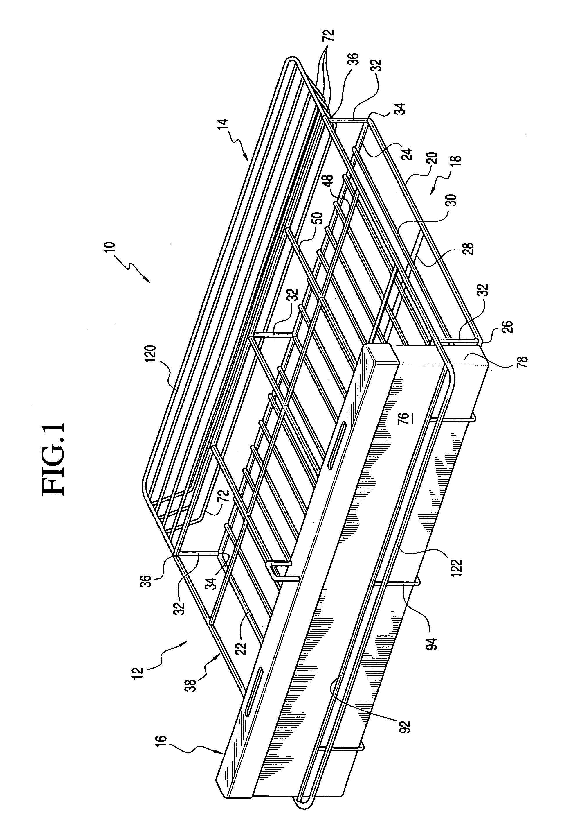 Oven-supportable canning implement sterilization rack