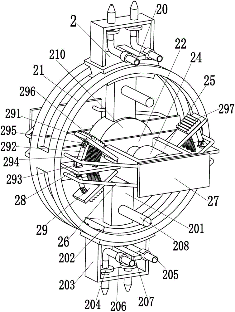 Intelligent cleaning and rust removing equipment for oil transmission pipe inner wall machining